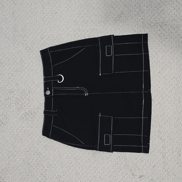 SO Dresses & Skirts - Black cargo skirt